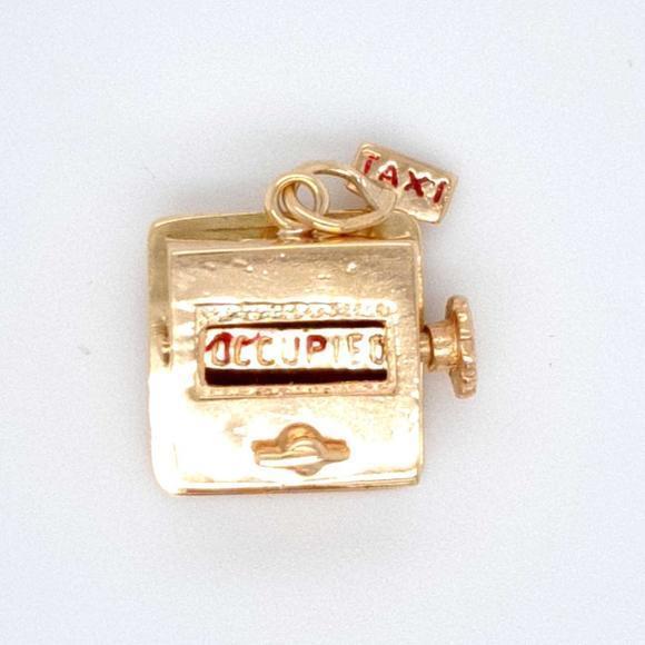14k Yellow Gold Estate Sale Fine Jewelry Charm for Women - 5.0g - Vintage Design